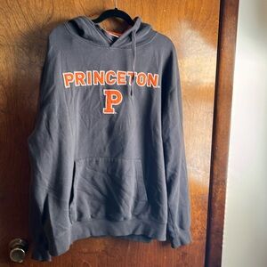 Men’s grey hoodie sweatshirt, Princeton size extra large